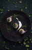 Blinis with caviar