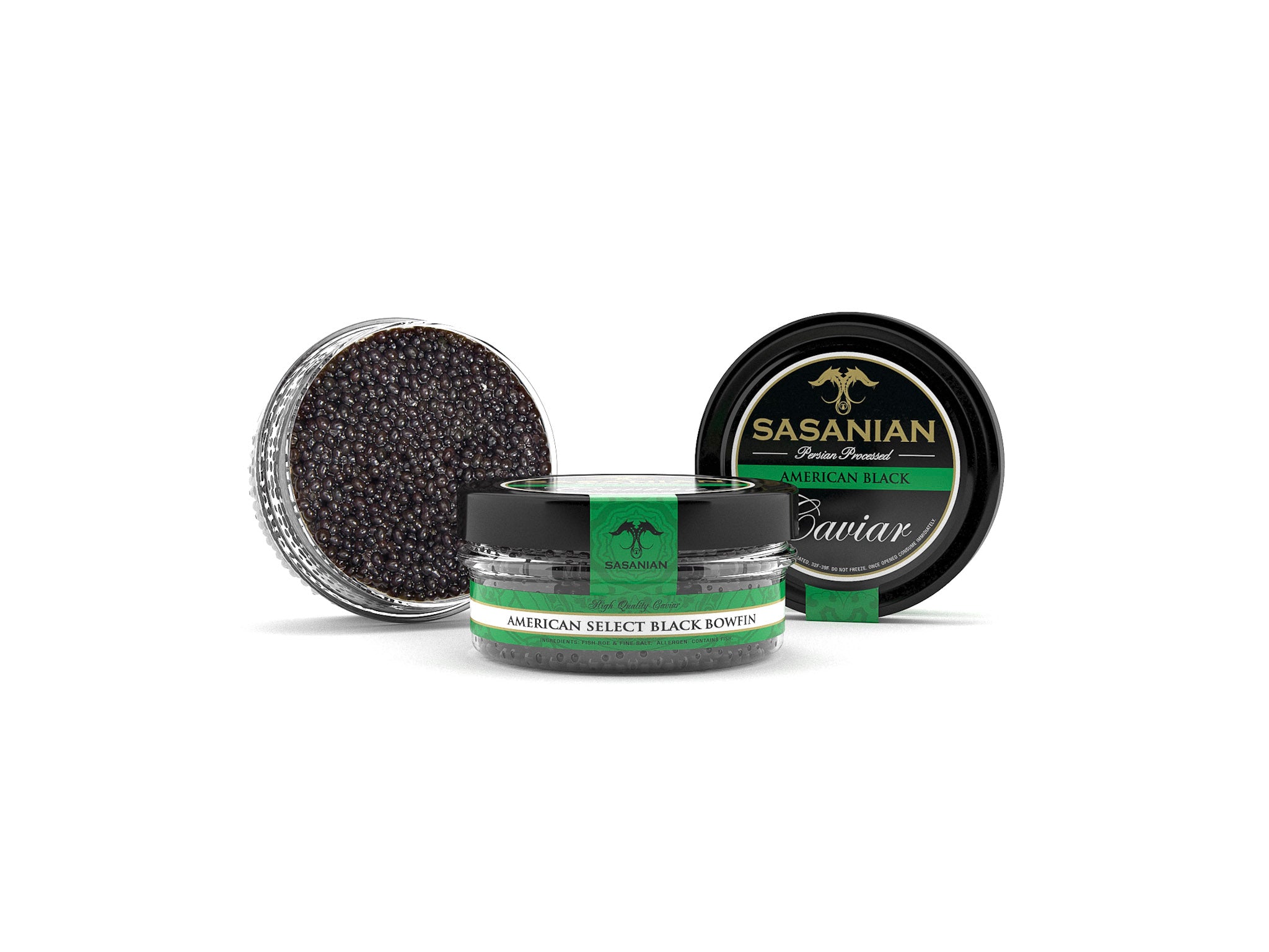Sasanian American Black Bowfin Caviar